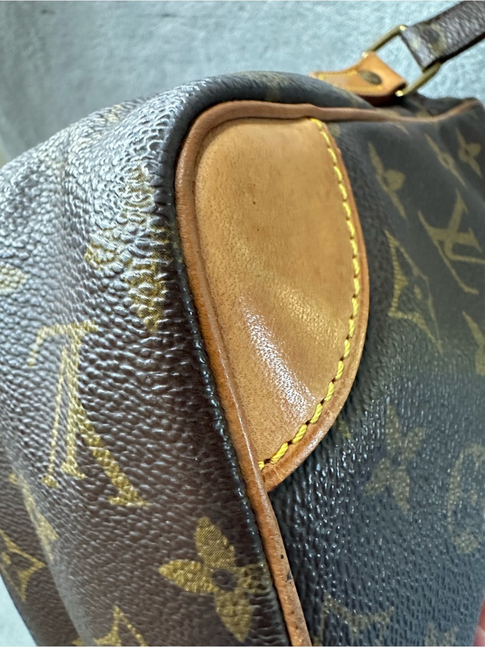 Louis Vuitton Vintage Amazone Monogram Crossbody Bag 1992 🤎 - Picture 7 of 16